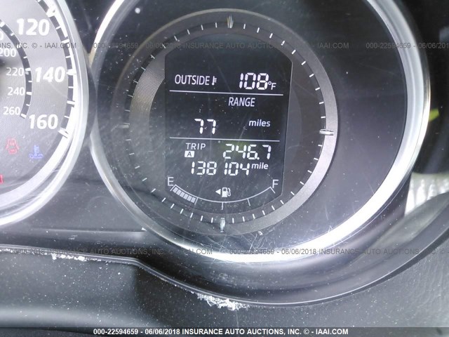 JM3KE2CE4D0136612 - 2013 MAZDA CX-5 TOURING RED photo 7