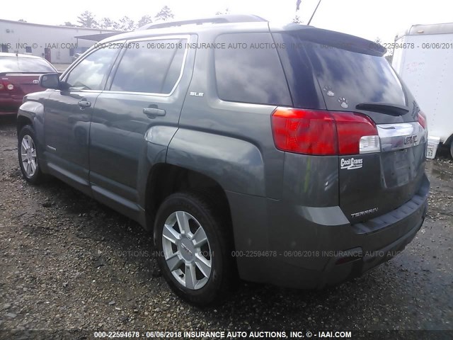 2GKALSEK7D6258406 - 2013 GMC TERRAIN SLE GRAY photo 3