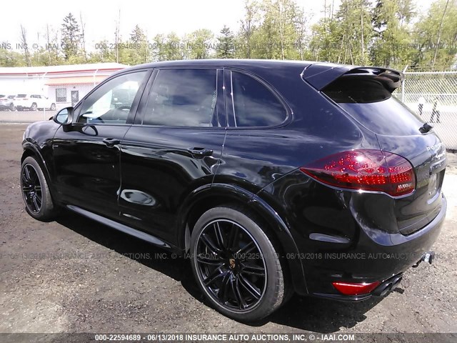 WP1AD2A26ELA70479 - 2014 PORSCHE CAYENNE GTS BLACK photo 3