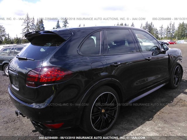 WP1AD2A26ELA70479 - 2014 PORSCHE CAYENNE GTS BLACK photo 4