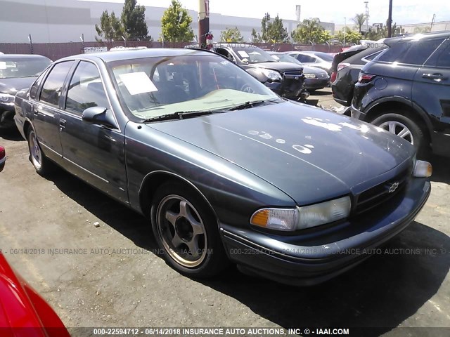1G1BL52P0TR110708 - 1996 CHEVROLET CAPRICE / IMPALA CLASSIC/SS TURQUOISE photo 1