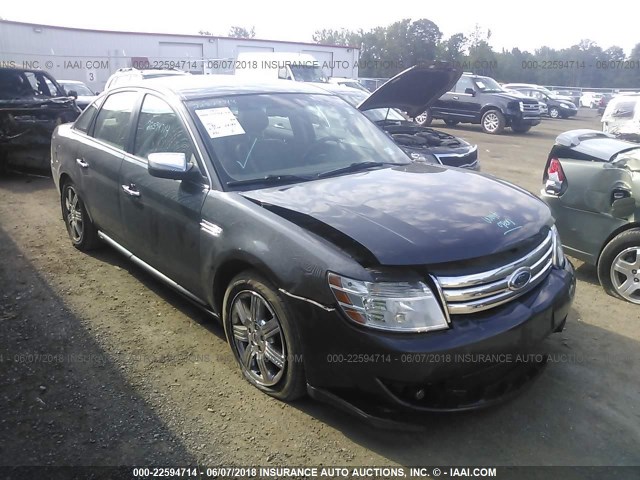 1FAHP25W98G142086 - 2008 FORD TAURUS LIMITED GRAY photo 1