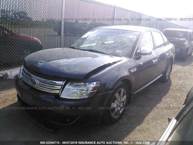 1FAHP25W98G142086 - 2008 FORD TAURUS LIMITED GRAY photo 2