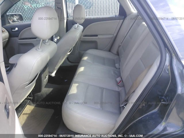 1FAHP25W98G142086 - 2008 FORD TAURUS LIMITED GRAY photo 8