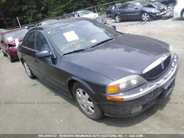 1LNHM87A62Y678160 - 2002 LINCOLN LS BLACK photo 1