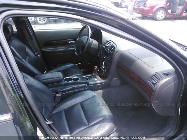 1LNHM87A62Y678160 - 2002 LINCOLN LS BLACK photo 5
