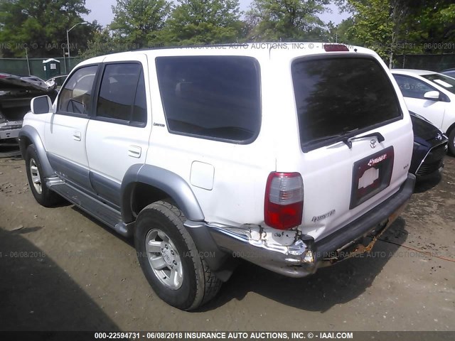 JT3HN87R4W0145465 - 1998 TOYOTA 4RUNNER LIMITED WHITE photo 3