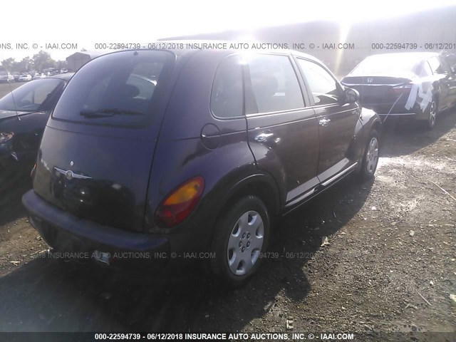 3C4FY58B95T609264 - 2005 CHRYSLER PT CRUISER TOURING PURPLE photo 4