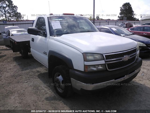 1GBJC34D46E162398 - 2006 CHEVROLET SILVERADO C3500 WHITE photo 1