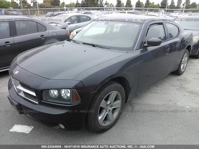 2B3KA33G98H229821 - 2008 DODGE CHARGER SXT ნაცრისფერი ფოტო 2