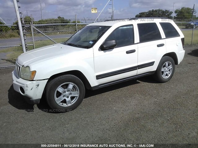 1J4GS48K95C663461 - 2005 JEEP GRAND CHEROKEE LAREDO/COLUMBIA/FREEDOM 白色 照片 2