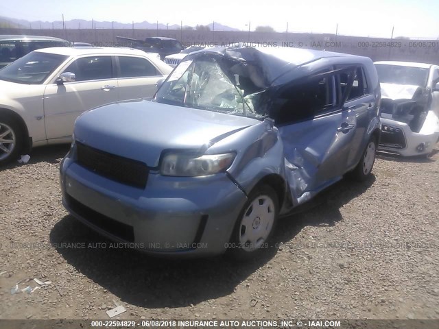 JTLKE50E291094154 - 2009 TOYOTA SCION XB Mavi foto 2