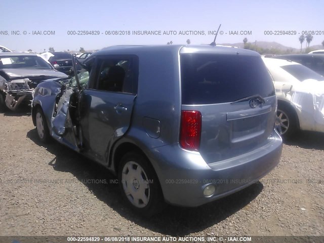 JTLKE50E291094154 - 2009 TOYOTA SCION XB Mavi foto 3