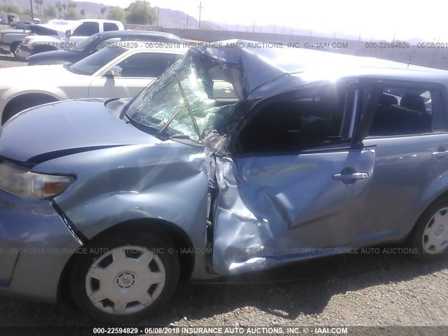 JTLKE50E291094154 - 2009 TOYOTA SCION XB Mavi foto 6