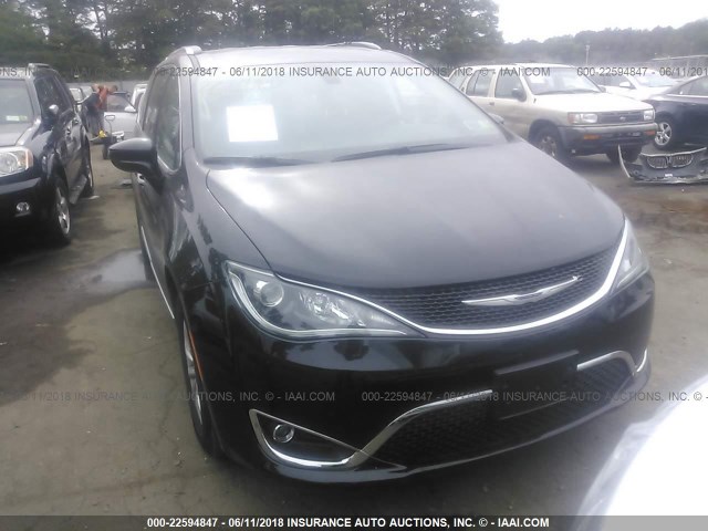 2C4RC1BG0JR252899 - 2018 CHRYSLER PACIFICA TOURING L Սև լուսանկար 6