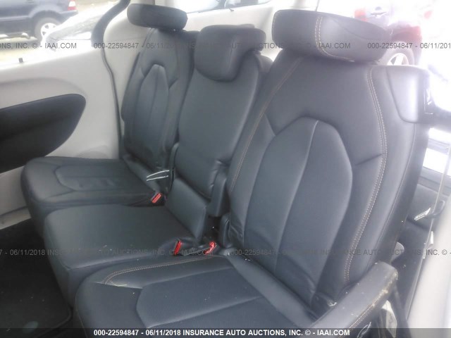 2C4RC1BG0JR252899 - 2018 CHRYSLER PACIFICA TOURING L Սև լուսանկար 8