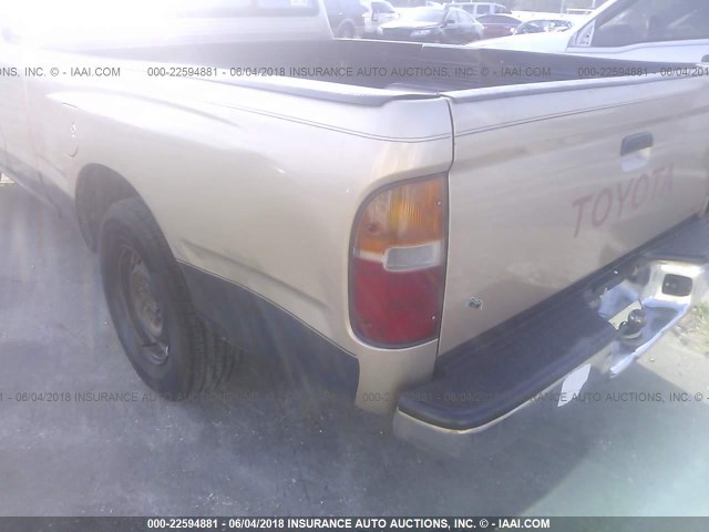 4TAUN53B6SZ020048 - 1995 TOYOTA TACOMA XTRACAB GOLD photo 6