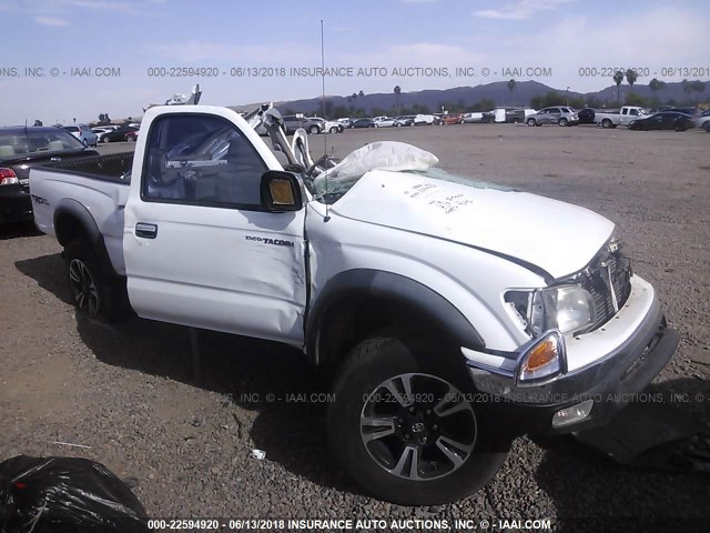 5TESM92NX2Z042432 - 2002 TOYOTA TACOMA XTRACAB PRERUNNER თეთრი ფოტო 1