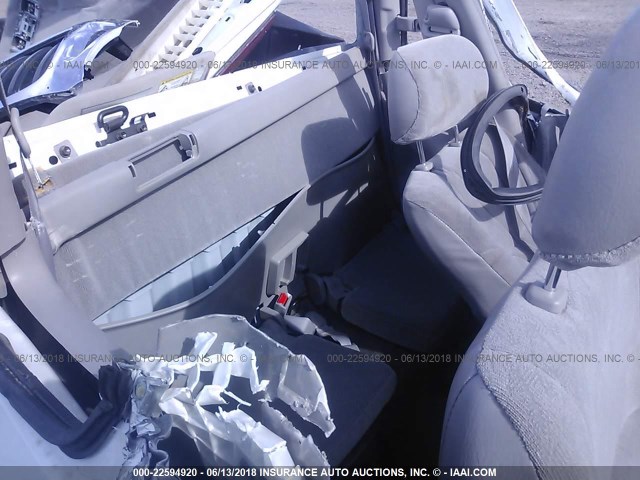 5TESM92NX2Z042432 - 2002 TOYOTA TACOMA XTRACAB PRERUNNER თეთრი ფოტო 8