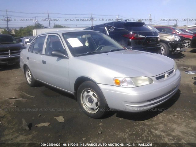 2T1BR12E9YC355926 - 2000 TOYOTA COROLLA VE/CE/LE SILVER photo 1