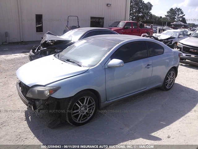 JTKDE177660113979 - 2006 TOYOTA SCION TC 银色 照片 2