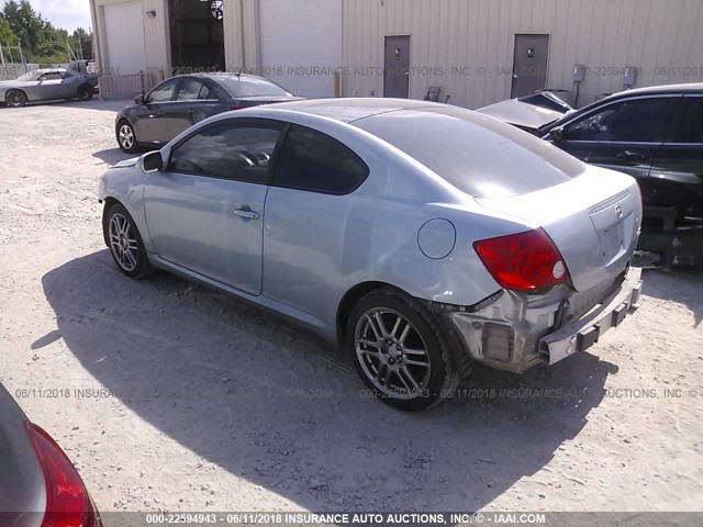 JTKDE177660113979 - 2006 TOYOTA SCION TC 银色 照片 3