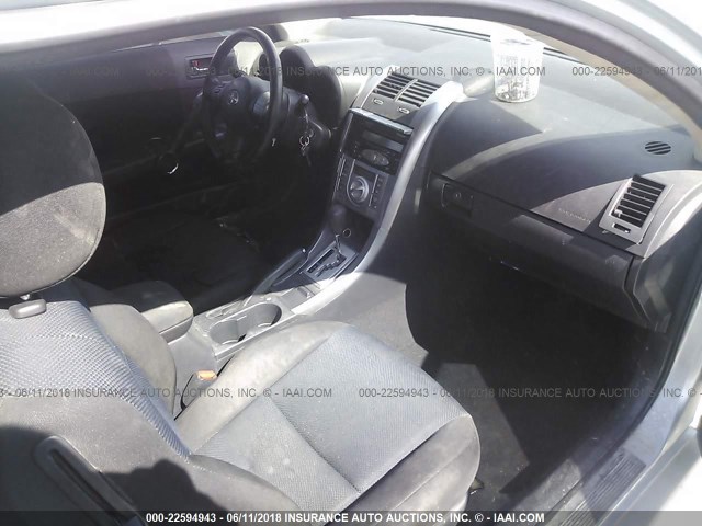 JTKDE177660113979 - 2006 TOYOTA SCION TC 银色 照片 5