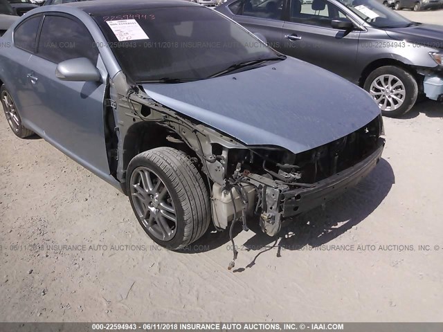 JTKDE177660113979 - 2006 TOYOTA SCION TC 银色 照片 6
