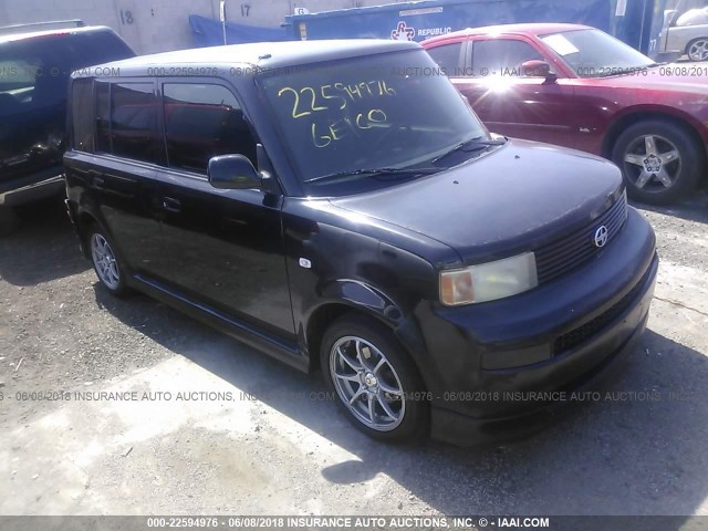 JTLKT324450185408 - 2005 TOYOTA SCION XB შავი ფოტო 1