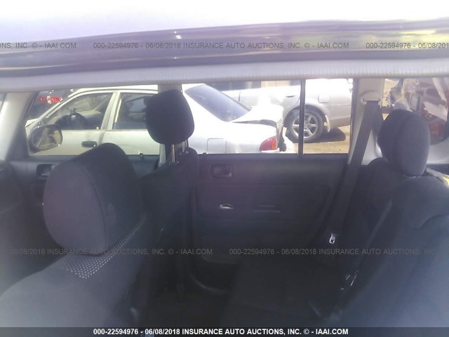 JTLKT324450185408 - 2005 TOYOTA SCION XB შავი ფოტო 8