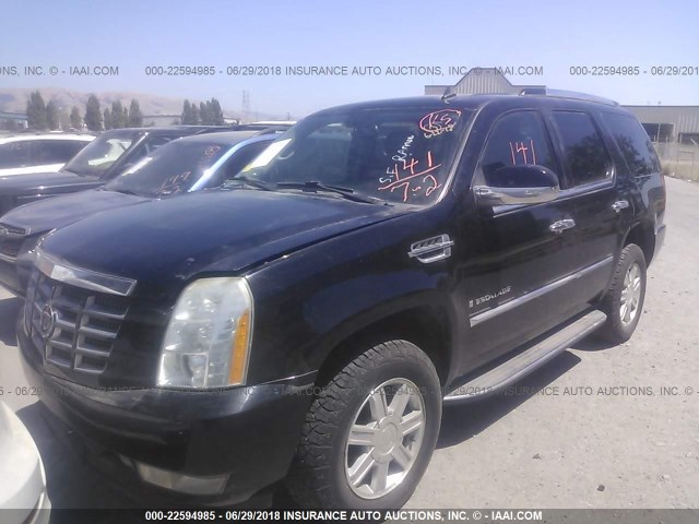 1GYFK13279R246117 - 2009 CADILLAC ESCALADE BLACK photo 2