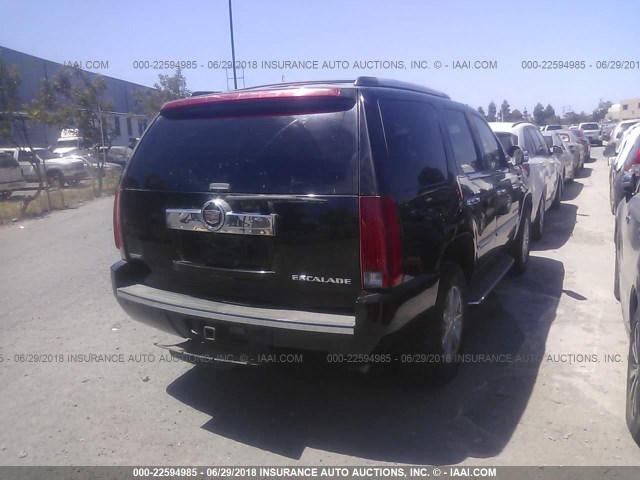 1GYFK13279R246117 - 2009 CADILLAC ESCALADE BLACK photo 4