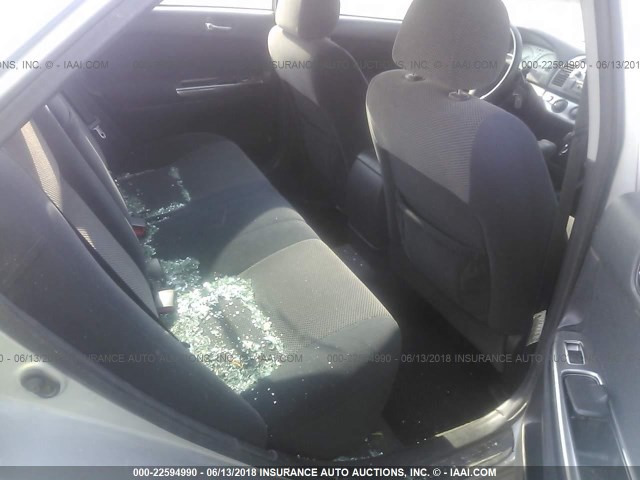 4T1BE32K54U270779 - 2004 TOYOTA CAMRY LE/XLE/SE ვერცხლისფერი ფოტო 8