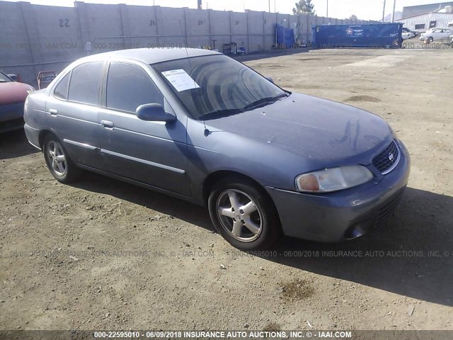 3N1CB51D5YL353924 - 2000 NISSAN SENTRA XE/GXE GRAY photo 1