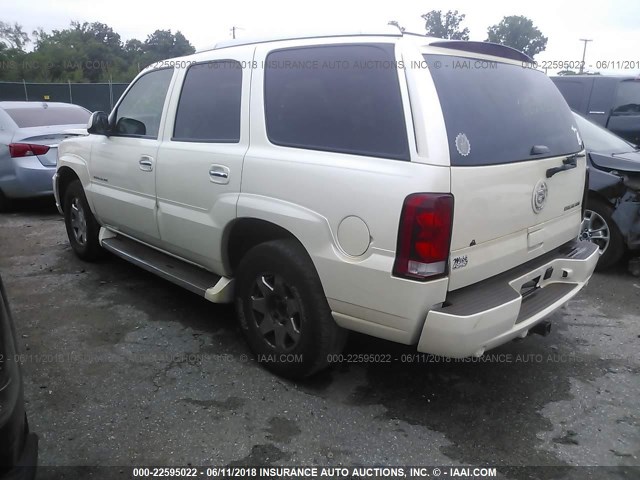 1GYEK63N36R123686 - 2006 CADILLAC ESCALADE LUXURY WHITE photo 3