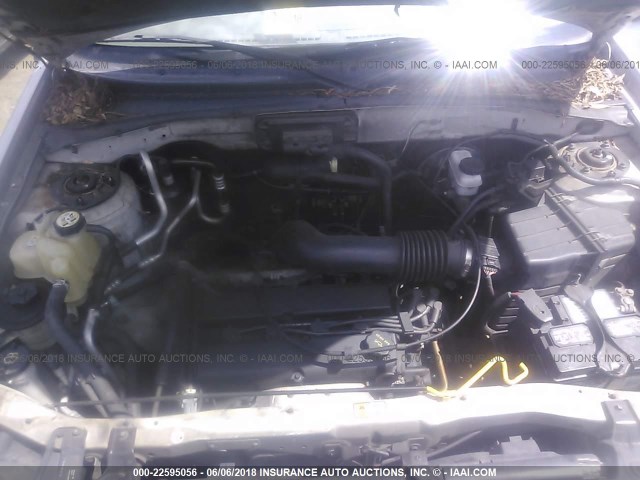 4F2YU07B51KM59528 - 2001 MAZDA TRIBUTE DX 银色 照片 10