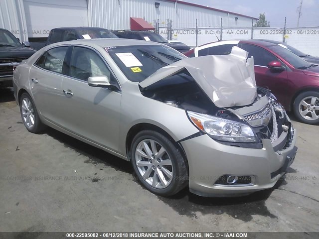 1G11H5SA9DF286698 - 2013 CHEVROLET MALIBU LTZ 棕色 照片 1