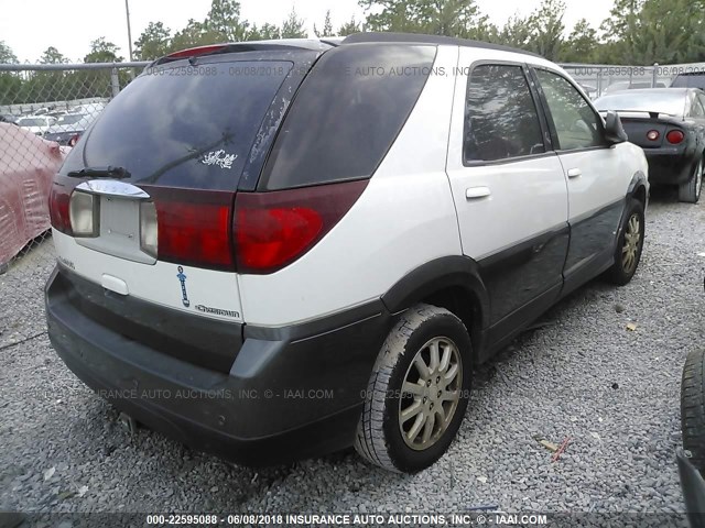 3G5DA03E75S524808 - 2005 BUICK RENDEZVOUS CX/CXL WHITE photo 4