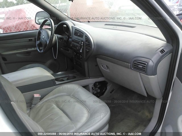 3G5DA03E75S524808 - 2005 BUICK RENDEZVOUS CX/CXL WHITE photo 5