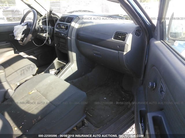 1N6DD26S82C322703 - 2002 NISSAN FRONTIER KING CAB XE BLUE photo 5