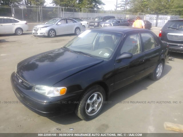 2T1BR18EXYC341556 - 2000 TOYOTA COROLLA VE/CE/LE 黑色 照片 2