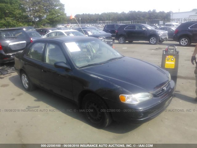 2T1BR18EXYC341556 - 2000 TOYOTA COROLLA VE/CE/LE BLACK photo 6