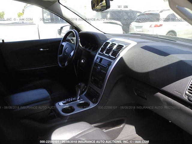 1GKKRRED2CJ328005 - 2012 GMC ACADIA SLT-1 Gris foto 5