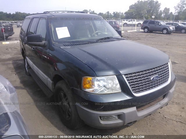 1FMPU16L43LB85128 - 2003 FORD EXPEDITION XLT მწვანე ფოტო 1