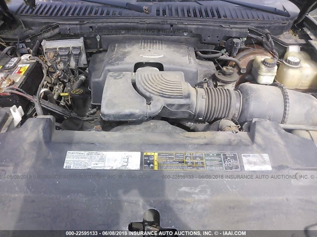 1FMPU16L43LB85128 - 2003 FORD EXPEDITION XLT მწვანე ფოტო 10
