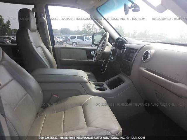 1FMPU16L43LB85128 - 2003 FORD EXPEDITION XLT მწვანე ფოტო 5