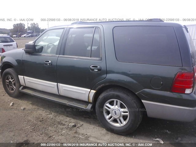 1FMPU16L43LB85128 - 2003 FORD EXPEDITION XLT მწვანე ფოტო 6