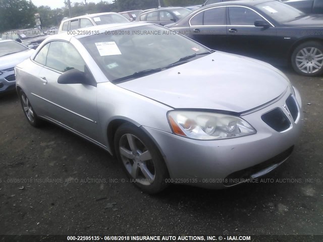 1G2ZM361964287146 - 2006 PONTIAC G6 GTP SILVER photo 1