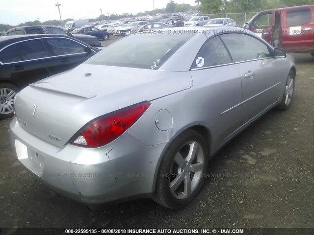 1G2ZM361964287146 - 2006 PONTIAC G6 GTP SILVER photo 4