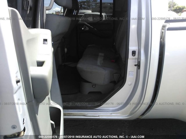 1N6AD09U48C418244 - 2008 NISSAN FRONTIER CREW CAB LE/SE/OFF ROAD SILVER photo 8